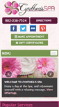 Mobile Screenshot of cyntheaspa.com